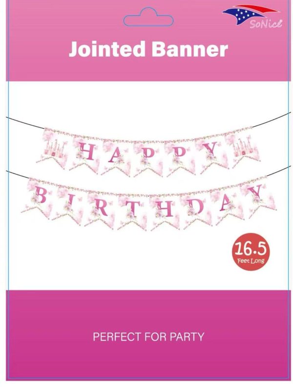 Themed Party Banner, Princess