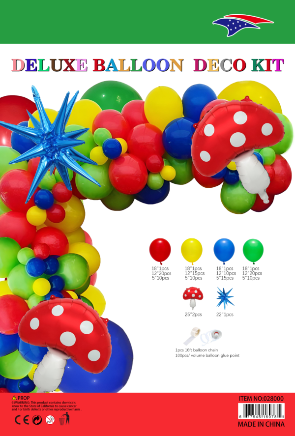 Themed Balloon Garland Level Up!