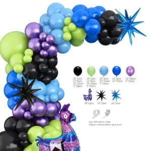 Themed Balloon Garland kit, Battle Royale Gamer