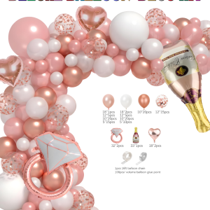 Themed Balloon Garland kit, Bachelorette