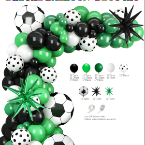 Themed Balloon Garland kit, Soccer