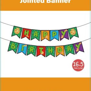 Themed Party Banner, HBD TURTLE