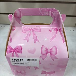 Themed Treat Boxes 12 CT Bow/Coquette