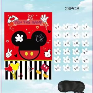 Pin the  HAND Party Game ,BOY