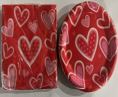 Napkin & plates Party set, Happy Valentine