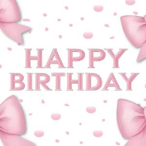 Vinyl Party Backdrop Banner Coquette