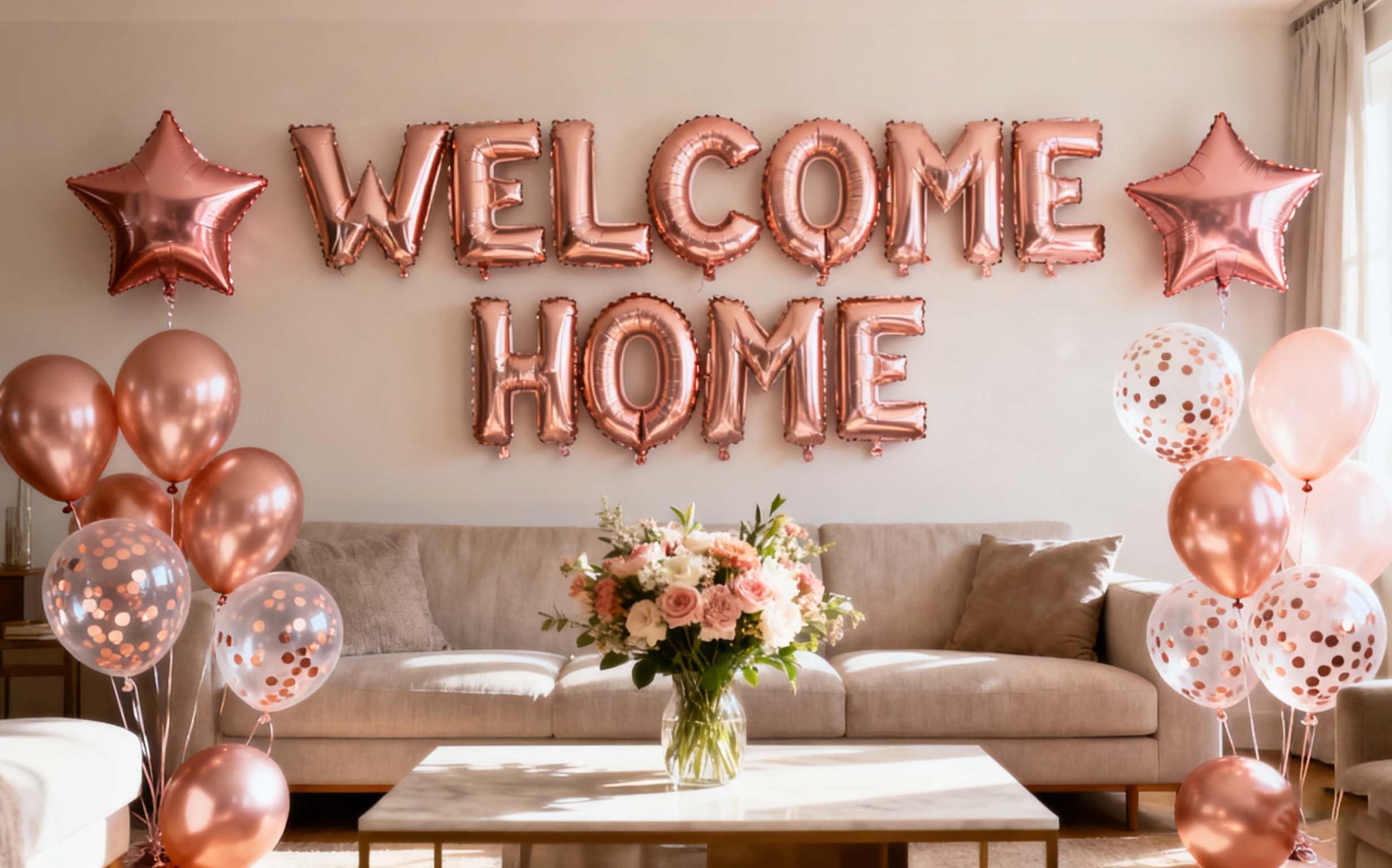 Balloon Letter Centerpieces | Creative Event Ideas — SoNice Party