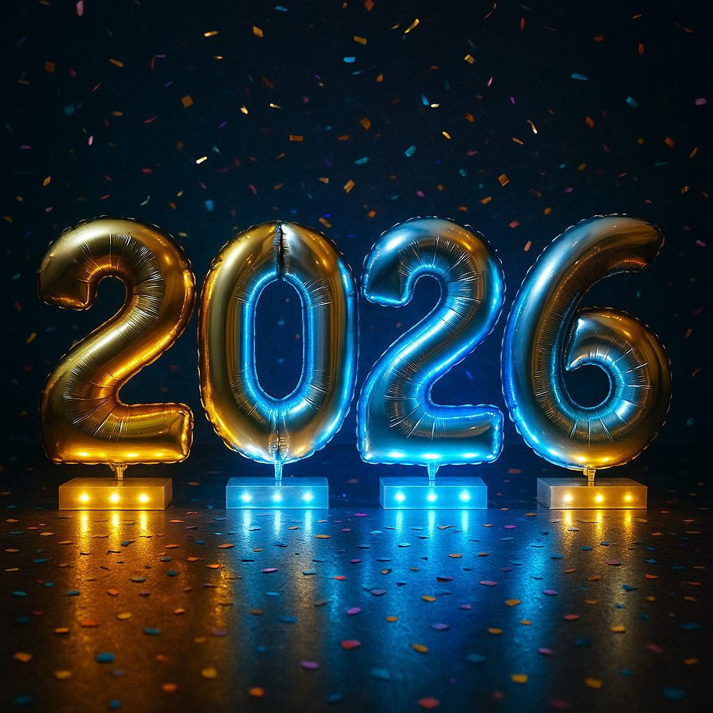 balloon letter centerpieces