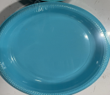 7" Plastic Plates 50 CT Light Blue