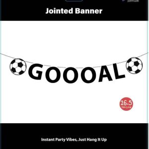 Large Sport  Party Banner, Soccer
