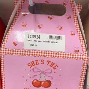 Cherry on Top Treat Boxes 12CT | Wholesale Fruit Themed Party Favors