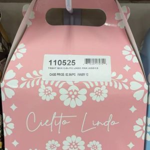 Cielito Lindo Pink Treat Boxes 12CT | Wholesale Party Supplies