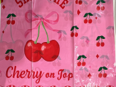 Cherry on the Top Party Table Cover - Wholesale