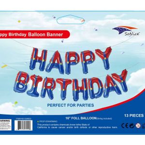 Kids Gaming Happy Birthday Foil Balloon Banner - Wholesale