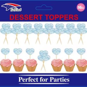 Blue Cielito Lindo Party Picks 50CT