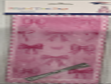 Coquette bow print cellophane favor bags SKU 120817